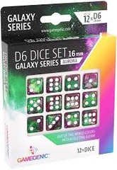 Gamgenic  Aurora 12-Piece Dice Set